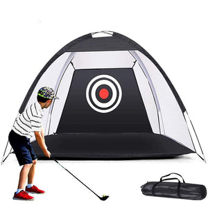 Golf Practice Net Tent 2 m*1.4 m*1 m Lightweight Washable Anti-Slip Net Tent Golf Hitting Cage GardenGolf Training