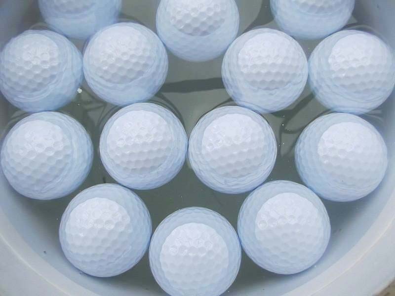 Hot Sale Two Layer  Plain Floating Golf Ball