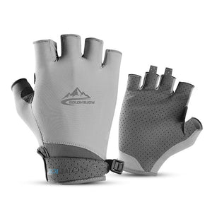 TWTOPSE Men Golf Gloves Coolmax With Leather Left Right Hand Women Soft Breathable Thin Anti-UV Golf Gloves Outdoor Sports Glove