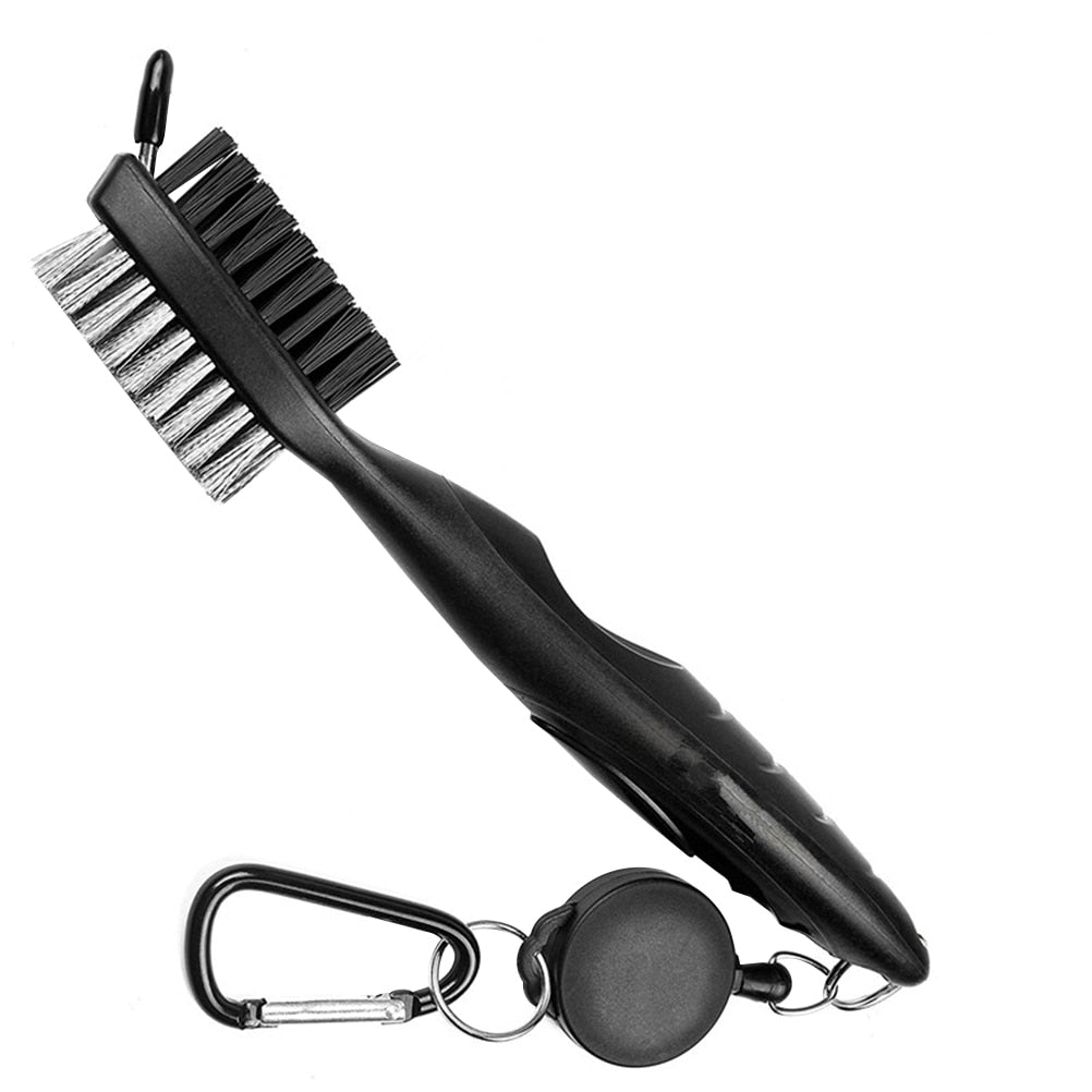Golf Club Groove Cleaner Double-sided Brush Golf Club Cleaning Tool