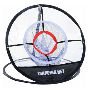 GOG Golf Pop UP Indoor Outdoor Chipping Pitching Cages Mats Practice Easy Net Golf Training Aids Metal + Net