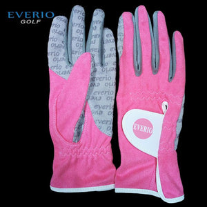 Authentic Quality Women Golf Gloves Non-slip Waterproof Golf Super Fiber Cloth Magic Gloves Outdoor Sports Exclusive Lady Mitten