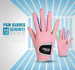 Golf Children's Gloves Left and Right Hands Precision Weapons Ultra-fiber Fabric Non-slip Breathable Gloves