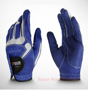 Men's Golf Magic Glove Microfiber Cloth Lyca Left Hand Wearable Breathable Outdoor Sportswear Glove Slip-resistant Accessories