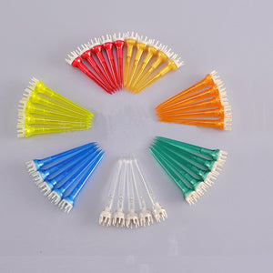 78mm Golf Crown Tee 3.07inch Golf Tee 20pcs/pack Mixed Color Golf Tees