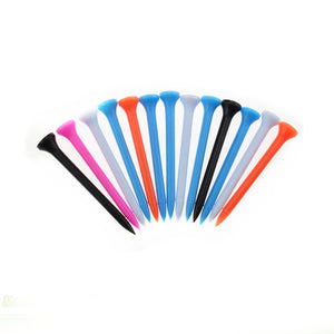 50pcs/100pcs per pack  size 70mm/2-3/4" plastic golf tees mixed color golf plastic tees golf accessories