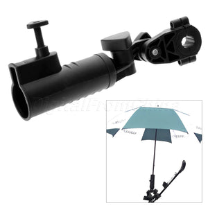 Convenient Plastic Universal Golf Umbrella Holder Stand For Buggy Cart Baby Pram Wheelchair Black Golf Training Aids Accessories