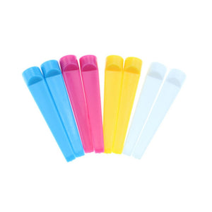 50pcs/pack  size 70mm/ 2 3/4" Plastic Golf Tees Flat Tip Cleaning Groove Divot Repair Tool with 4 colors for chocie