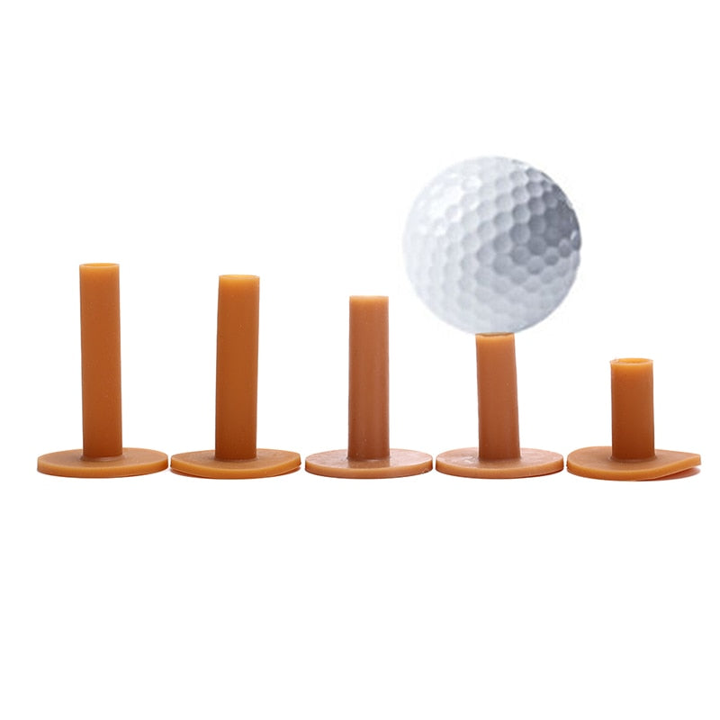43/54/70/80/83mm Rubber Golf Tee Holder Training Practice Tee Mat Golves Ball Hole Holders Beginner Trainer Practice