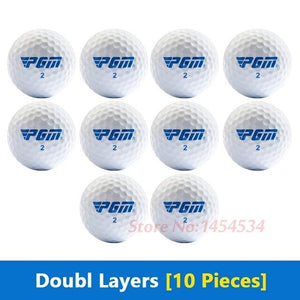 New Authentic Outdoor Sport Golf Game Training Ball 5-20PCS Beginners Practice Driving Range Double/Three Layers High Grade Ball