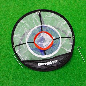 1pcs Golf Pop UP Mats Practice Easy Net Golf Training Aids Metal + Net Indoor Outdoor Chipping Pitching Cages PGM Brand new